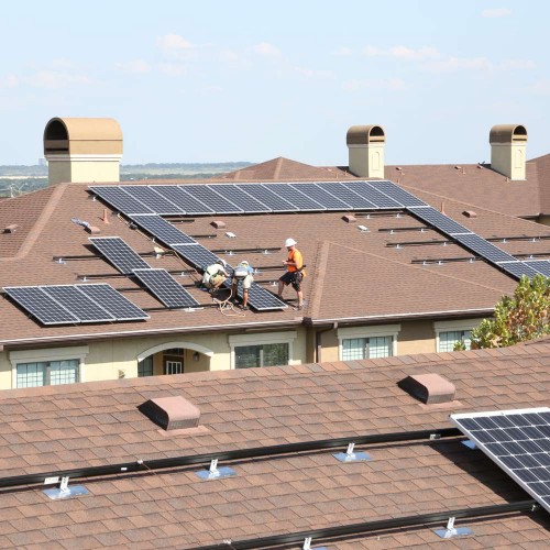 Installation is one of the main solar system cost drivers. Roofs that